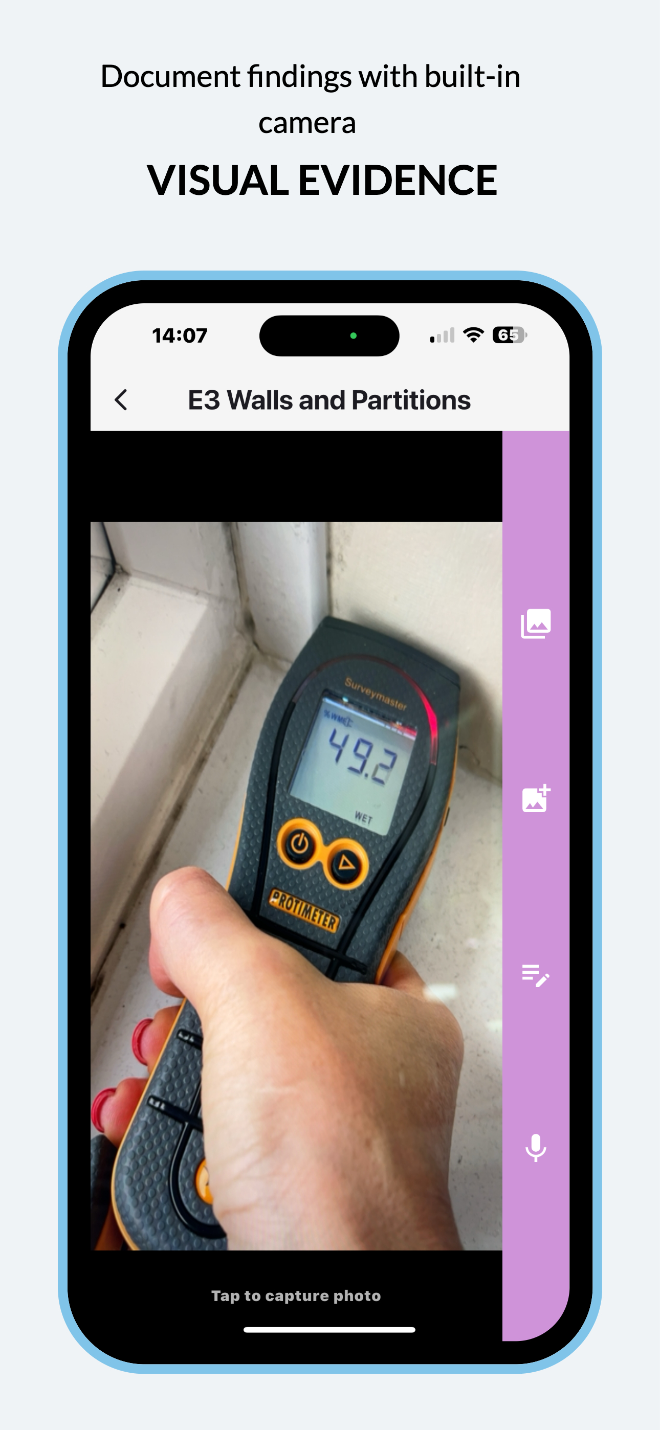 SurvSync iPhone Photo Capture