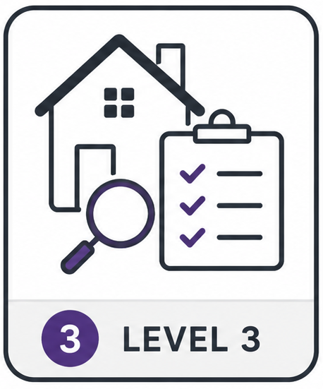 SurvSync RICS-aligned Level 3 template artwork